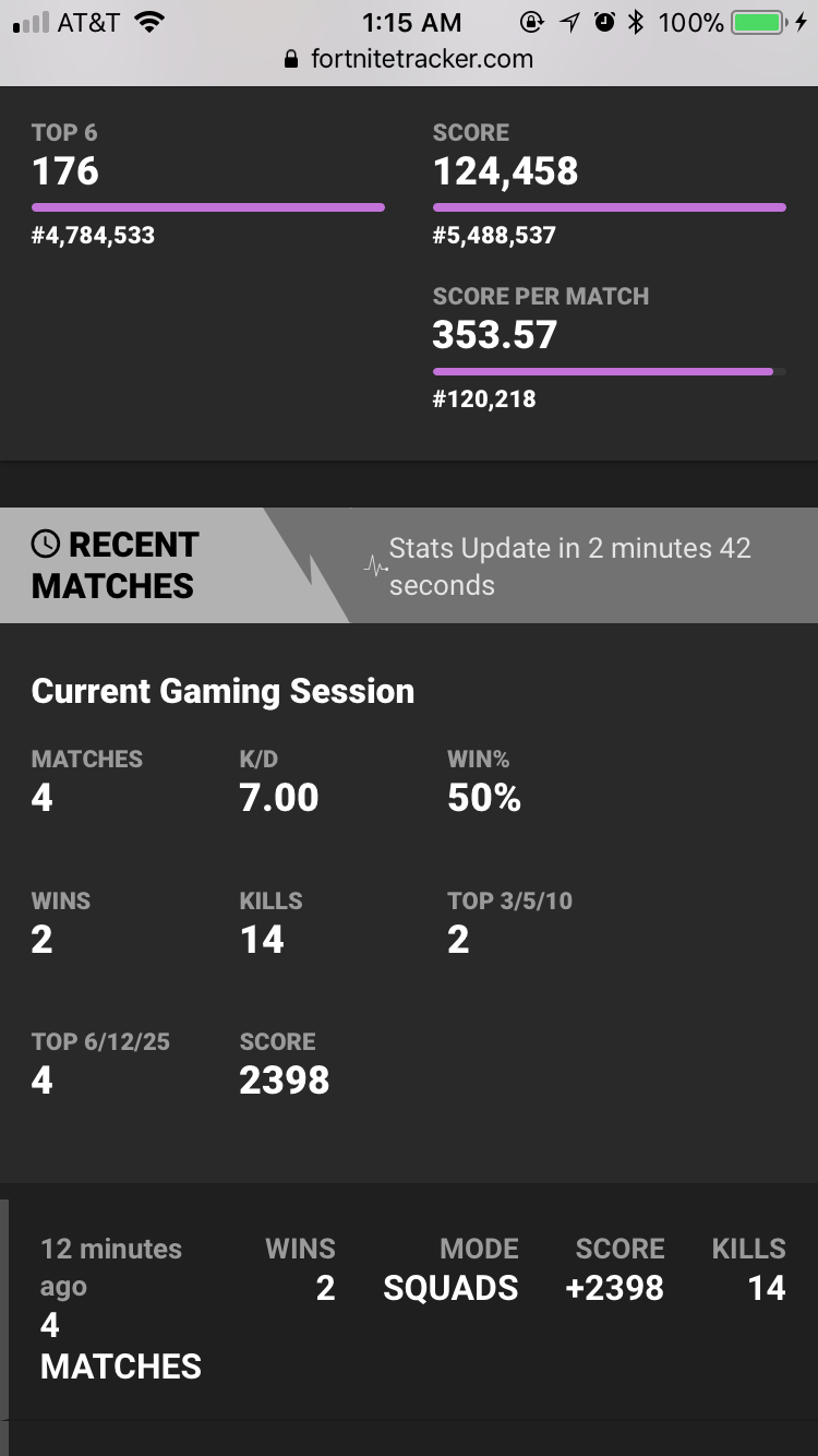 Fortnite Royale stats in your chat Custom APIs - NightDev Community Forums