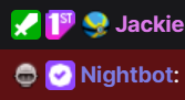 Nightbot badge